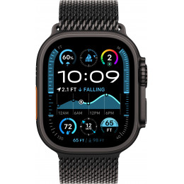 Умные часы Apple Watch Ultra 2 (2024) 49 мм Black Titanium Case, Black Milanese Loop