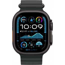 Умные часы Apple Watch Ultra 2 (2024) 49 мм Black Titanium Case, Black Ocean Band